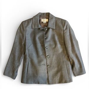 Petite Sophisticate Charcoal Blazer